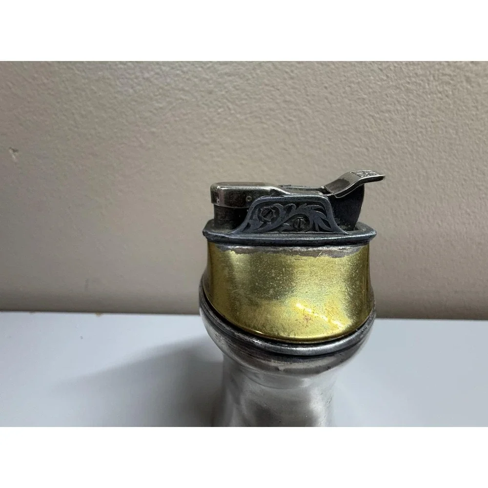 Vintage Silver Plated Evans Table Lighter